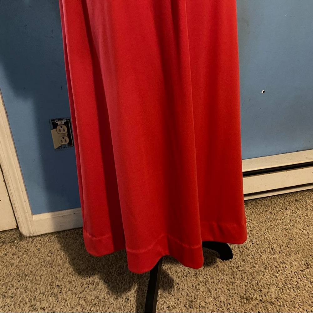 Vintage, Dead Stock, Red, Colonial Style, Dress - Picture 3 of 8